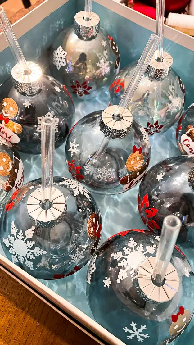 Weihnachts Cocktail + Gläser für Weihnachten mit Plotter gestalten