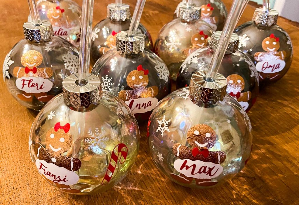 Kreative Geschenkverpackungen zum Selbermachen 3 Weihnachts Cocktail + Gläser für Weihnachten mit Plotter gestalten