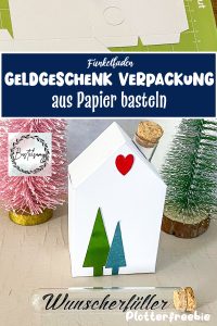 Geldgeschenk Verpackung aus Papier basteln