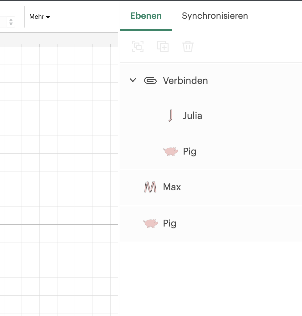 Sticker plotten für Gläser mit Cricut Joy 64 Motiv verbinden Cricut Design Space