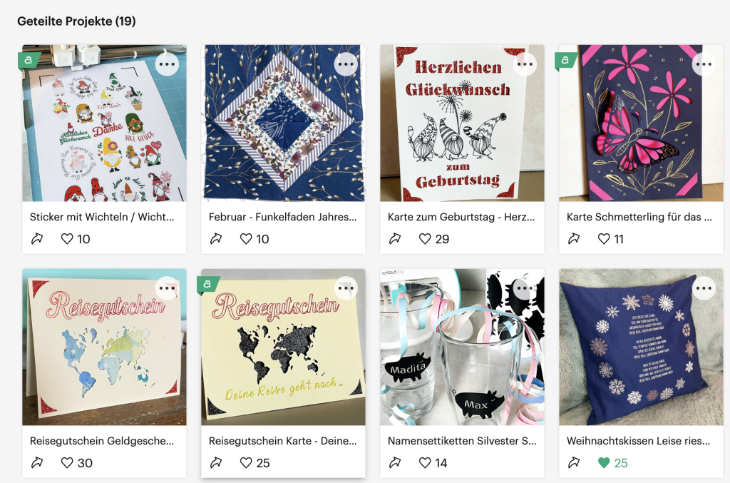 Sticker erstellen im Cricut Design Space 71 Sticker Designs auf deutsch im Cricut Design Space