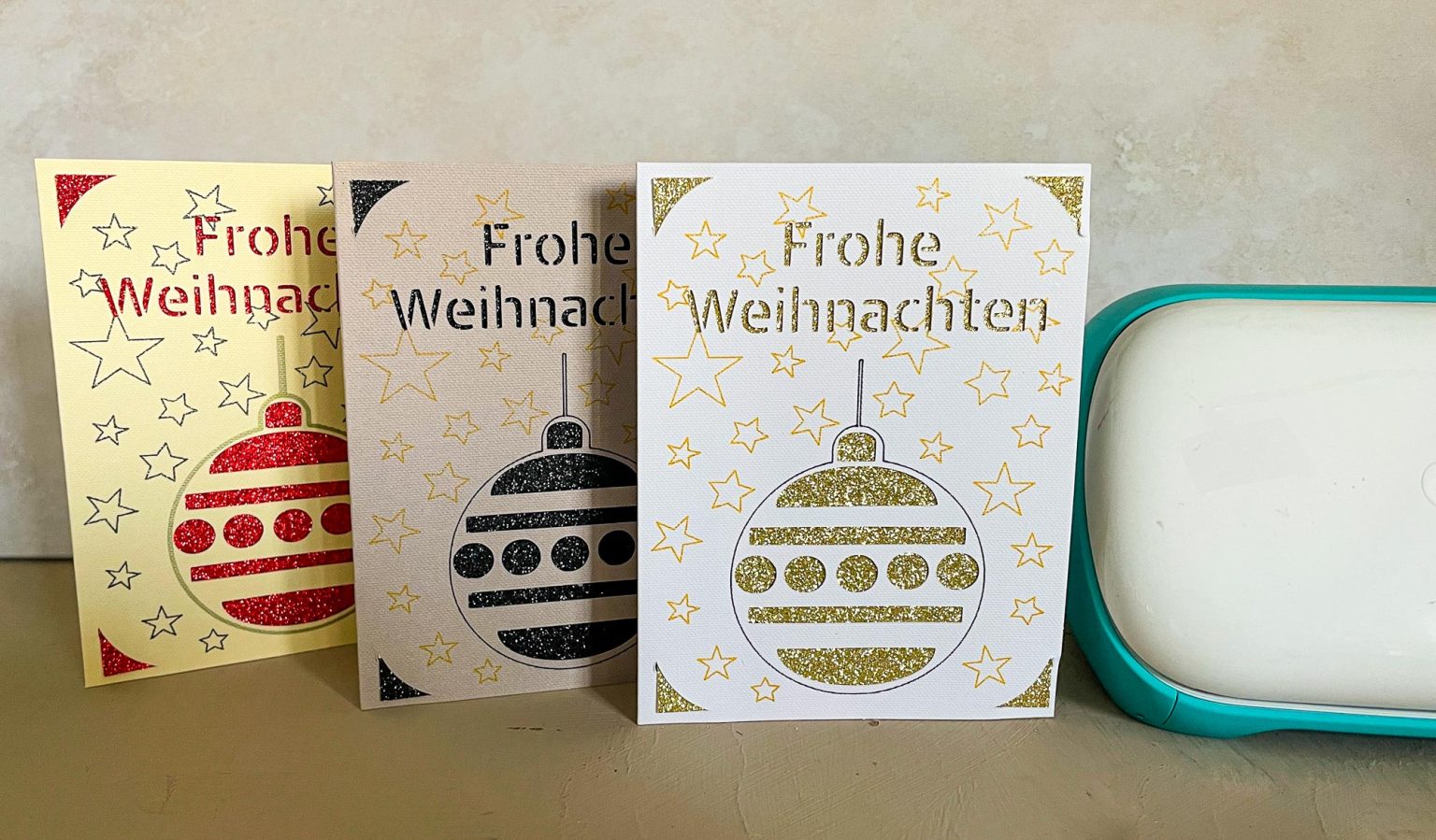 Kostenlos Karten gestalten im Cricut Design Space - Funkelfaden