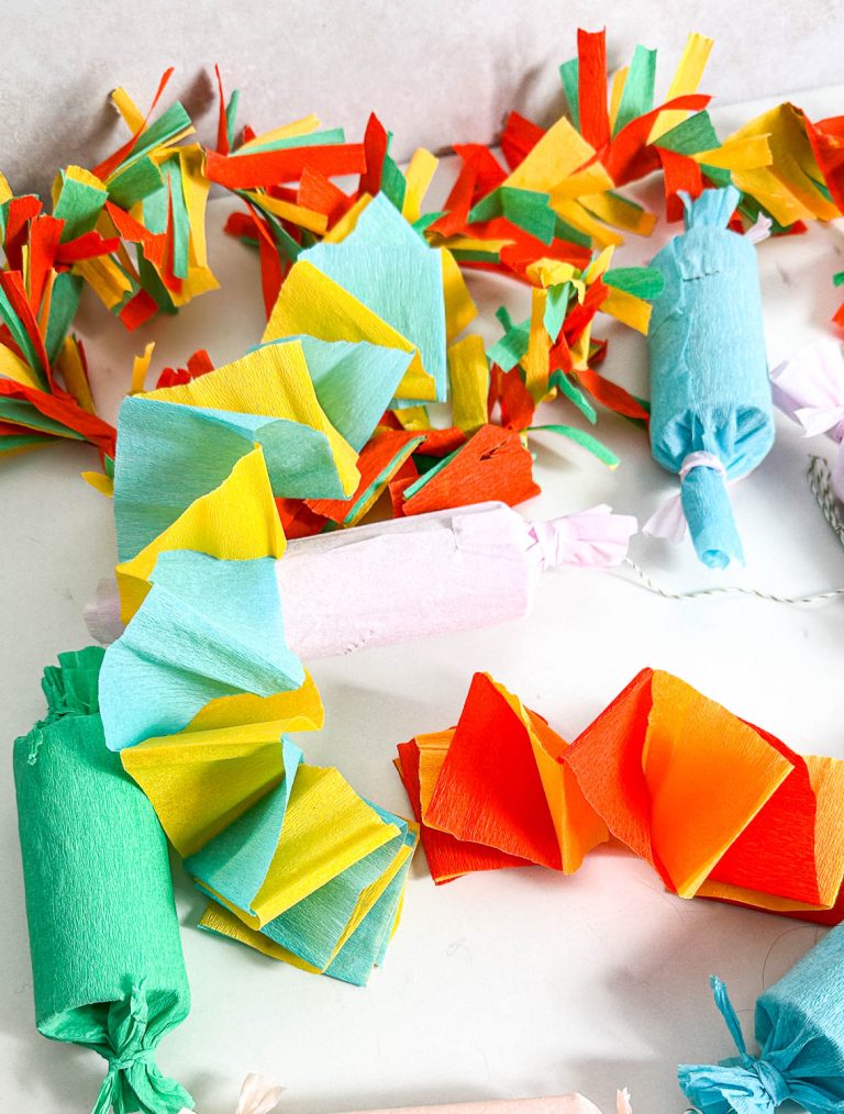 10 Stück Hippie Luftschlangen Aus Krepppapier – In 5 Farben, Je 2 M, Für Retro- & Geburtstagspartys