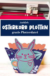 Osterkorb plotten - Gratis Plotterdatei