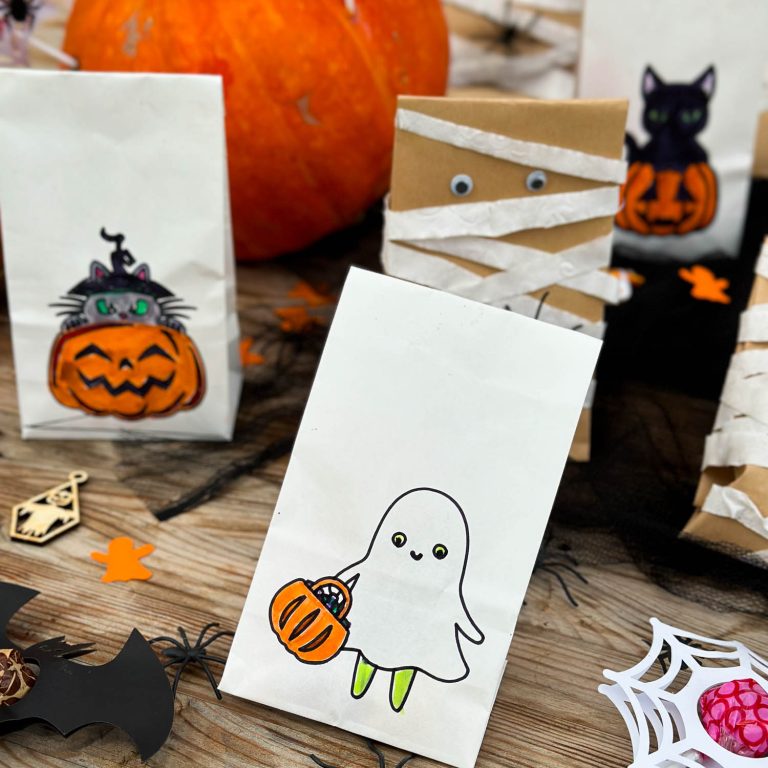 100 Stück Halloween Lutscherhalter - Geister & Kürbis-Designs Für Süßigkeiten & Partydekoration