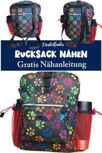 Rucksack nähen gratis Nähanleitung