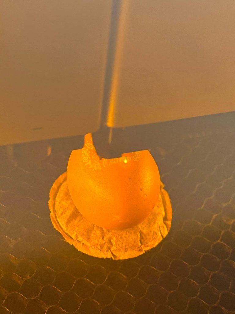 Ostereier gravieren mit dem xTool M1 Ultra 20W 5 Ostereier lasern mit xtool M1 Ultra 20W