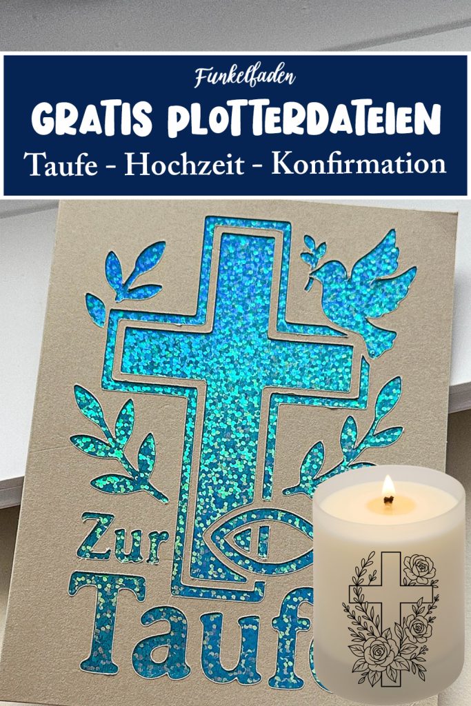 Gratis Plotterdateien Taufe Hochzeit Konfirmation Kopie