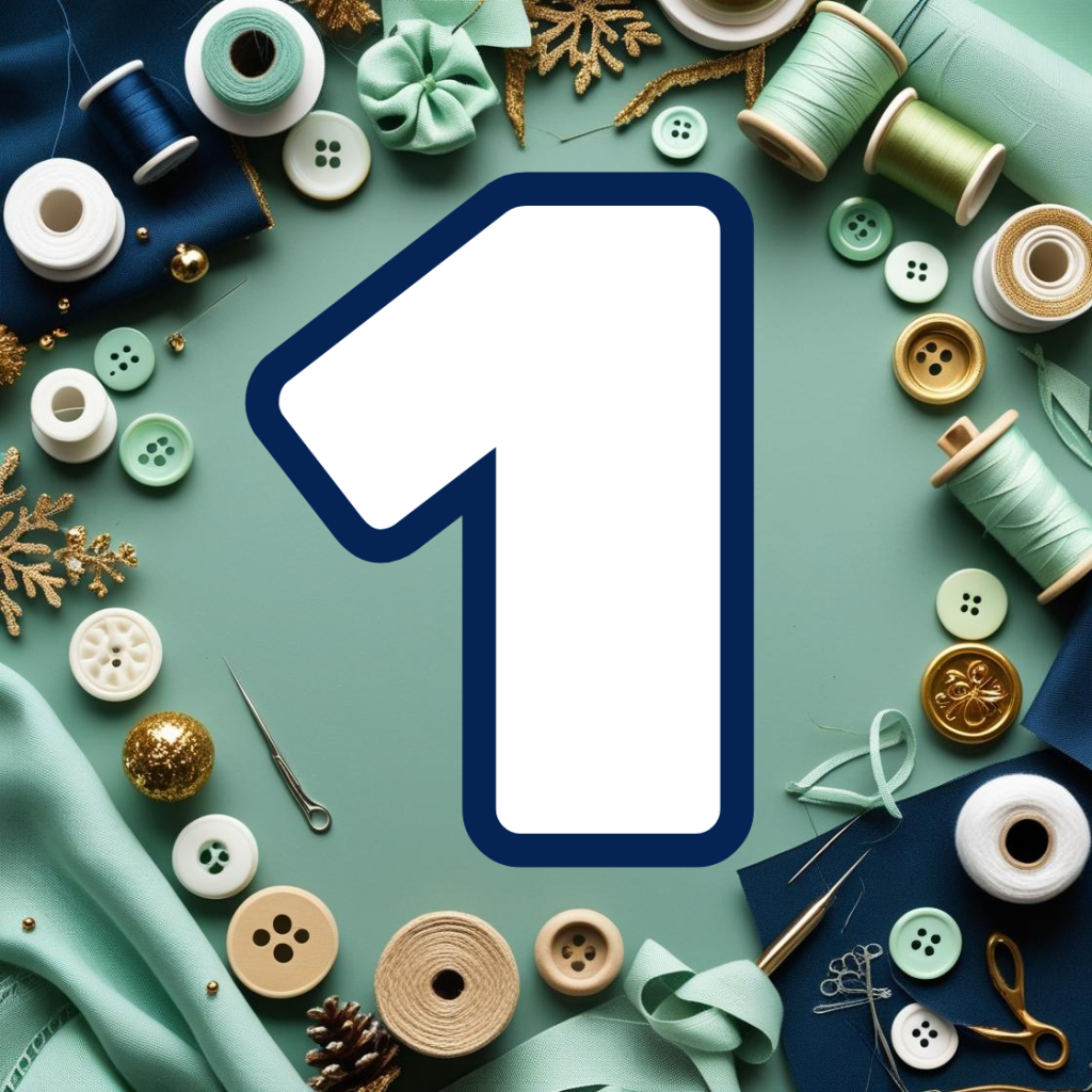 Funkelfaden Adventskalender 2025 139 Funkelfaden Adventskalender 2025 Türchen 1