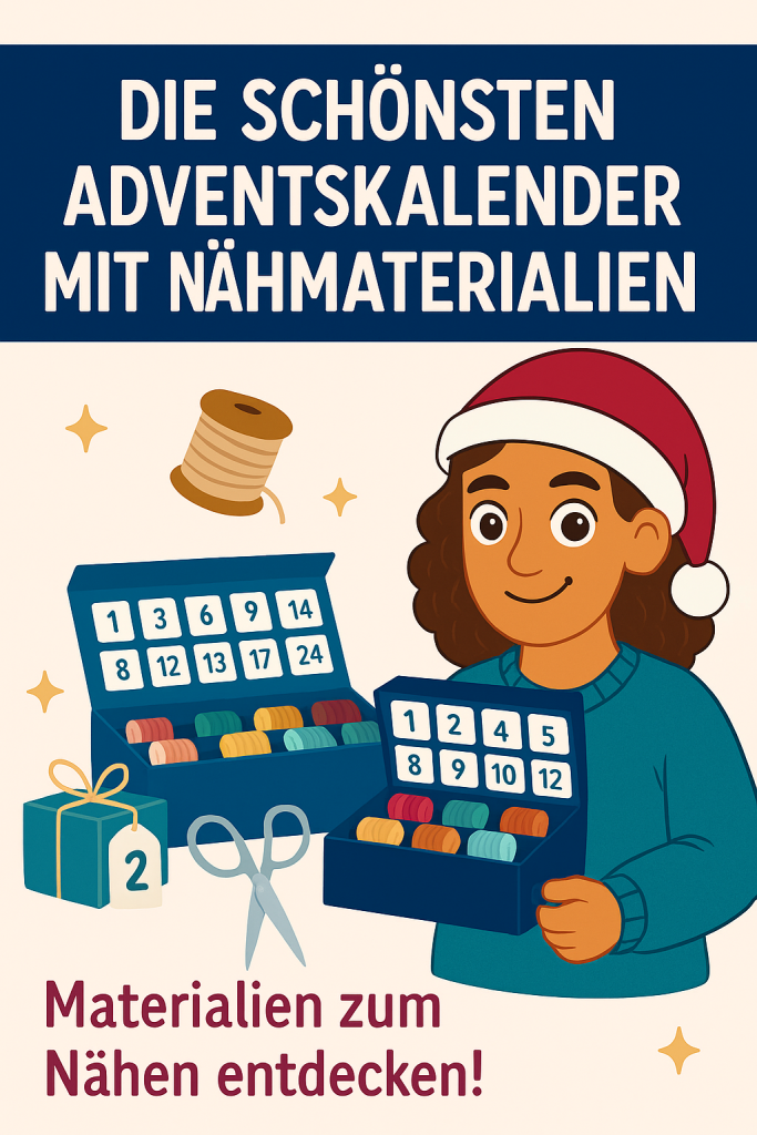 Die schönsten DIY-Adventskalender 2025 – Nähen, Plotten, Basteln & mehr 53 Die schönsten Adventskalender mit Nähmaterialien