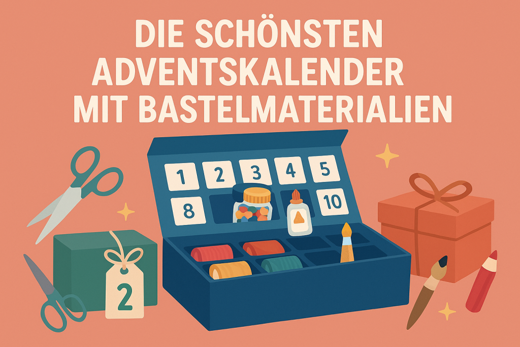 Die schönsten DIY-Adventskalender 2025 – Nähen, Plotten, Basteln & mehr 54 Adventskalender mit Bastelmaterialien 2025
