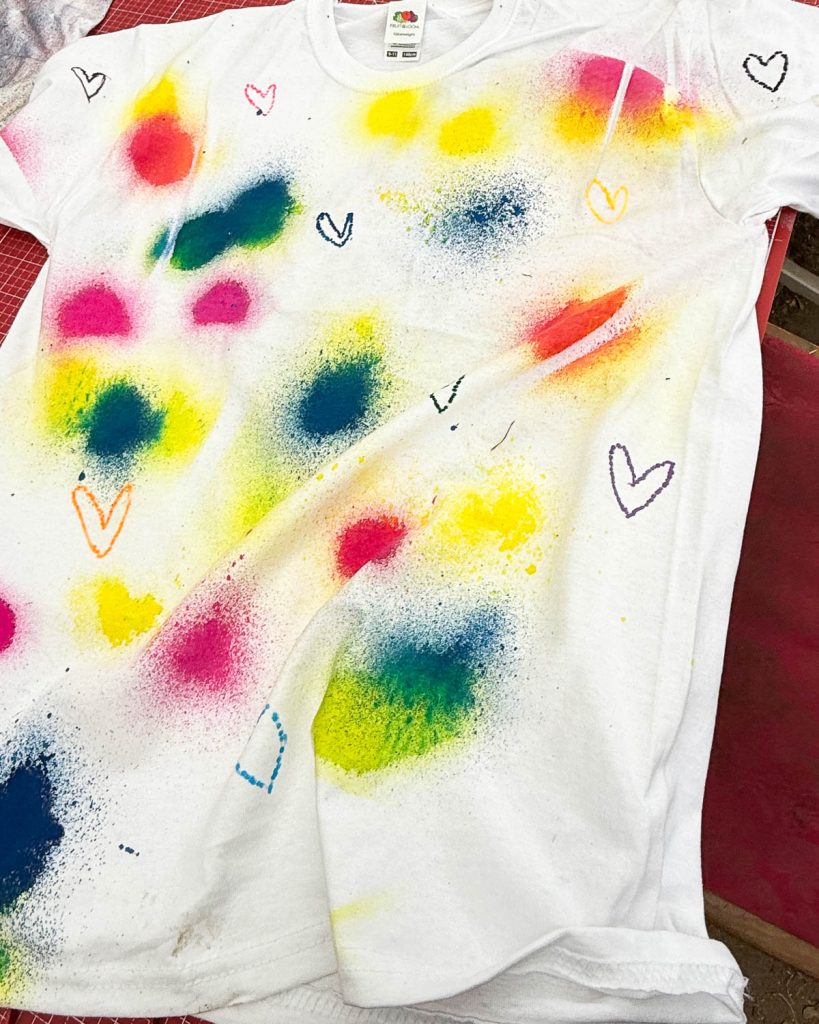 Kreativer Kindergeburtstag T-Shirt gestalten