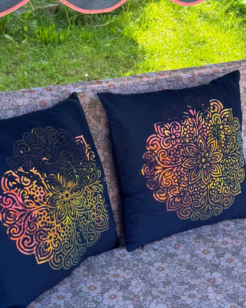 Restlos Plotten mit gratis Mandala Plotterdatei