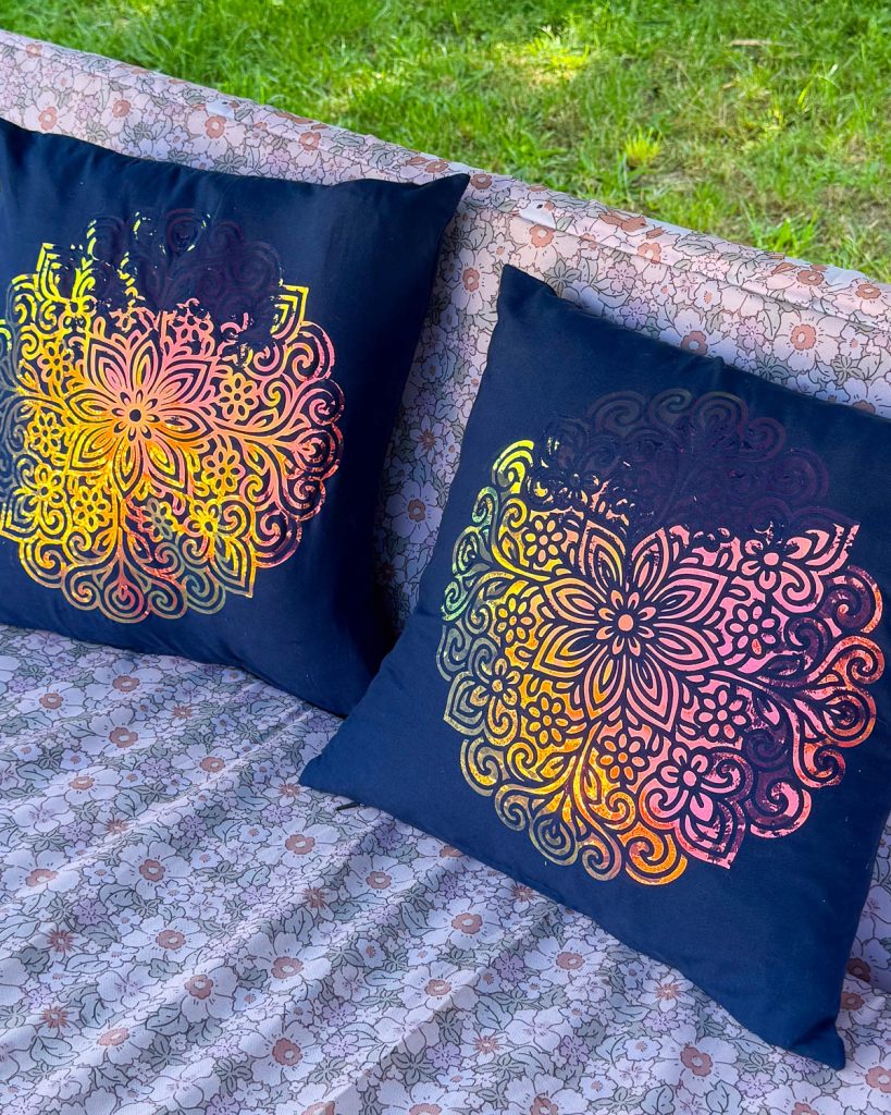 Restlos Plotten mit gratis Mandala Plotterdatei
