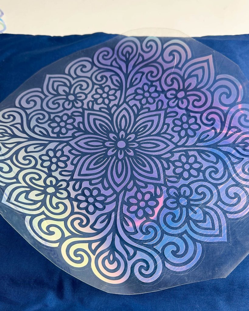 Restlos Plotten mit gratis Mandala Plotterdatei