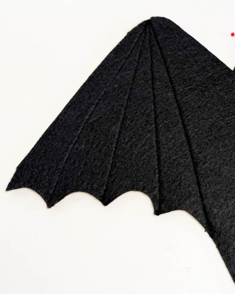 Anleitung Fledermaus Tasche nähen für Halloween