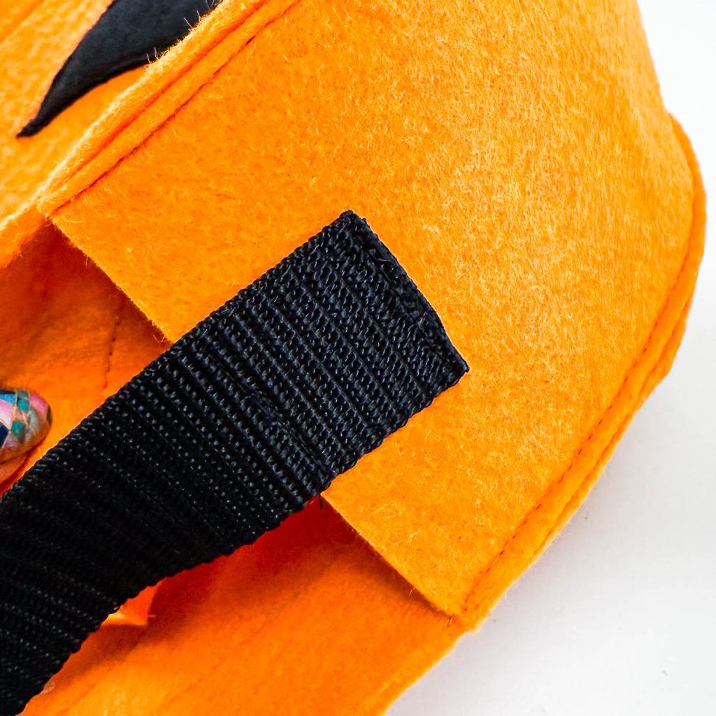 Anleitung Kürbis Tasche nähen für Halloween