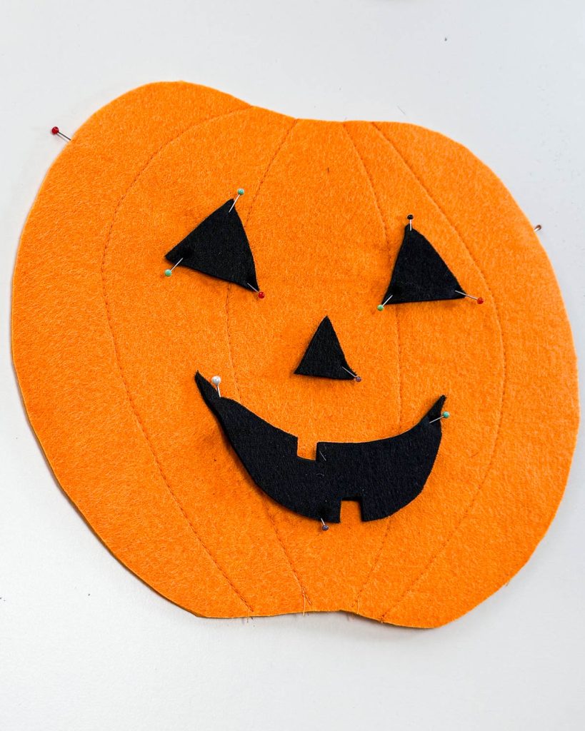 Anleitung Kürbis Tasche nähen für Halloween