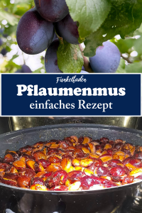 Pflaumenmus einfaches Rezept