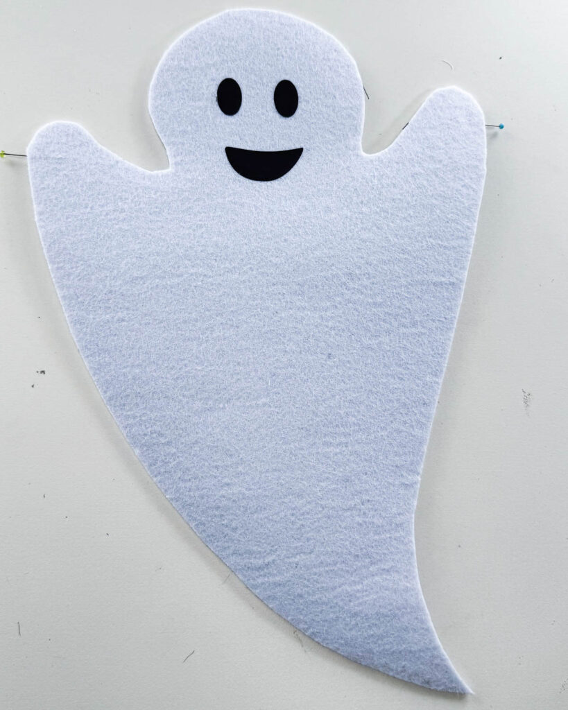 Halloween Tasche nähen - Anleitung Gespenst Berta 82 Halloween Tasche Gespenst nähen