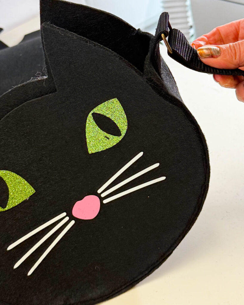 Nähanleitung Katzen Tasche nähen für Halloween 81 Anleitung Katzentasche nähen für Halloween