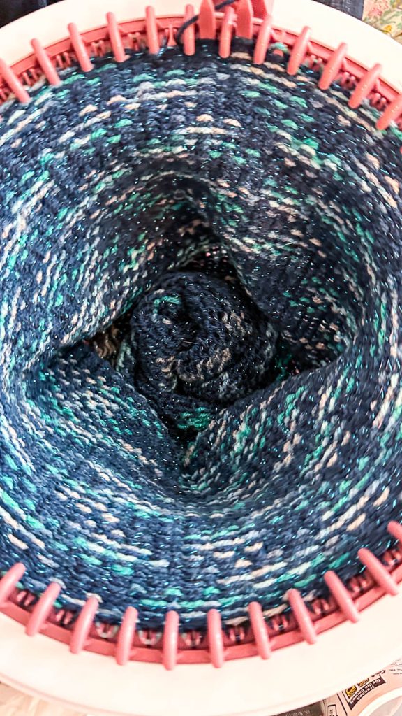 Anleitung Strickmaschine einfädeln