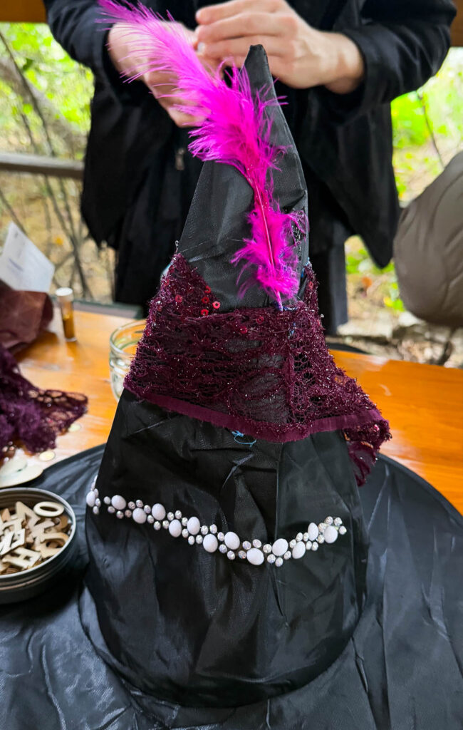 Zauberparty feiern zum Kindergeburtstag oder Halloween 76 Zauberhüte gestalten beim Kindergeburtstag