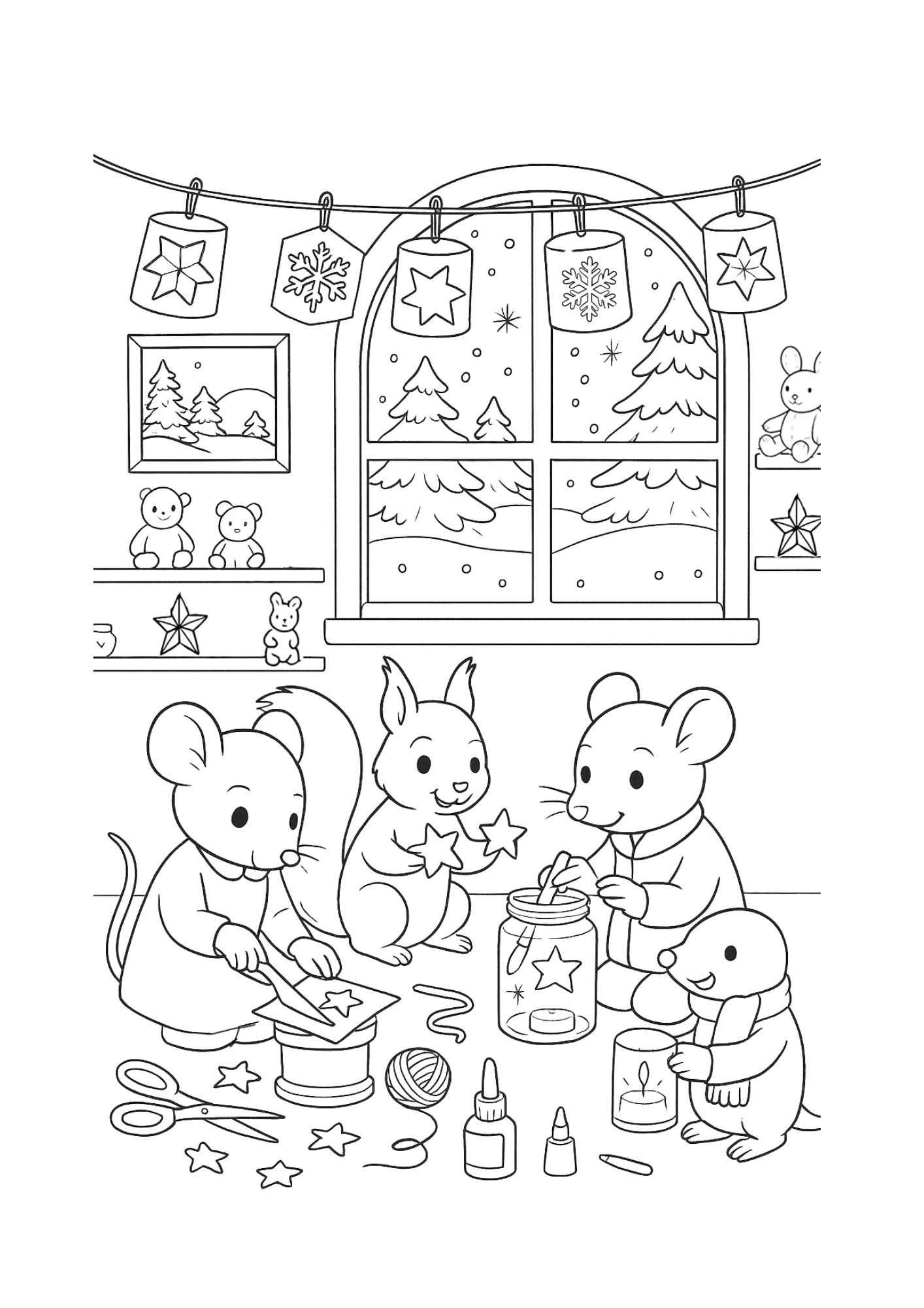 Funkelfaden Ausmal Adventskalender 2025 46 Funkelfaden Ausmal Adventskalender 2025 22