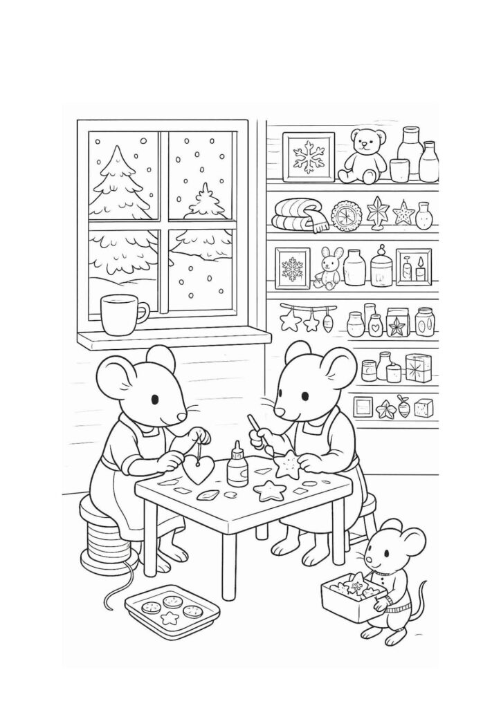 Funkelfaden Ausmal Adventskalender 2025 28