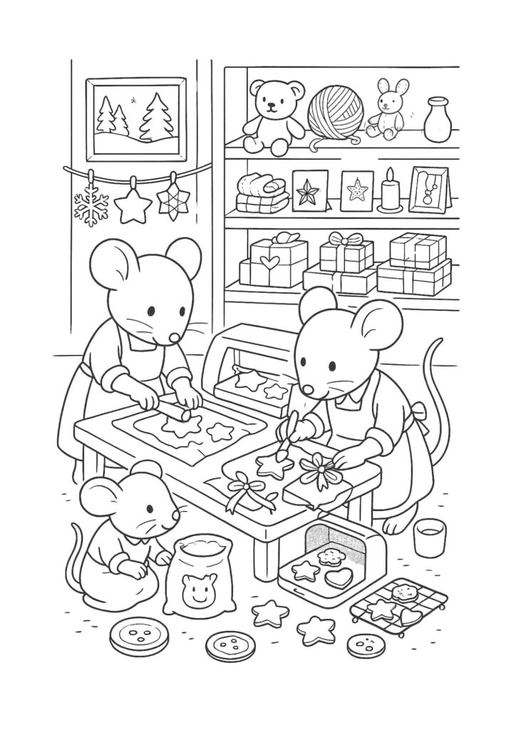 Funkelfaden Ausmal Adventskalender 2025 30