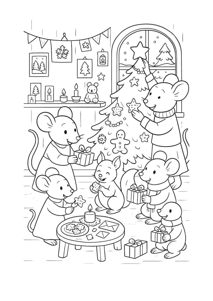 Funkelfaden Ausmal Adventskalender 2025 36