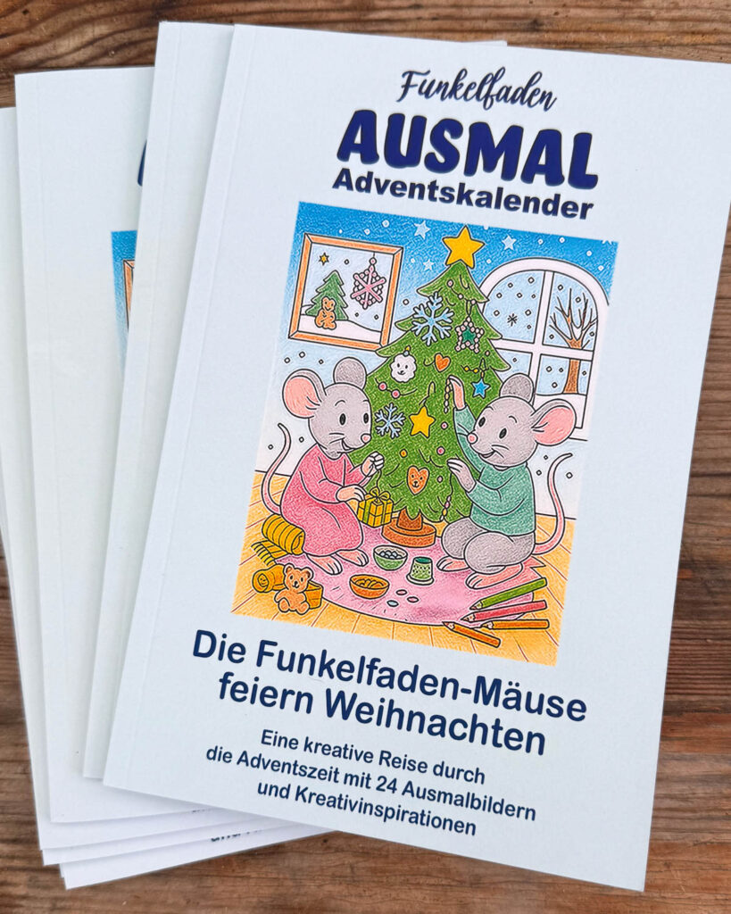 Funkelfaden Ausmal Adventskalender 2025
