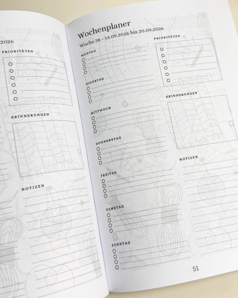 Funkelfaden Kalender 2026