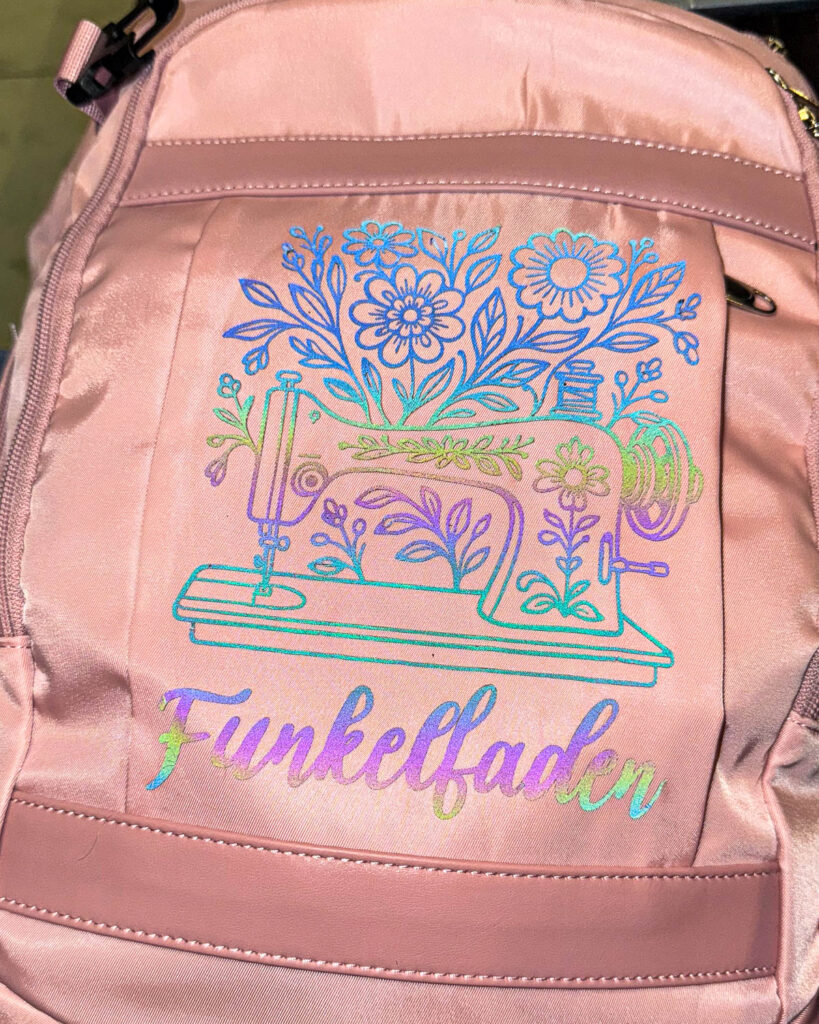 Polyester beplotten - Plotterdatei Nähmaschine-5