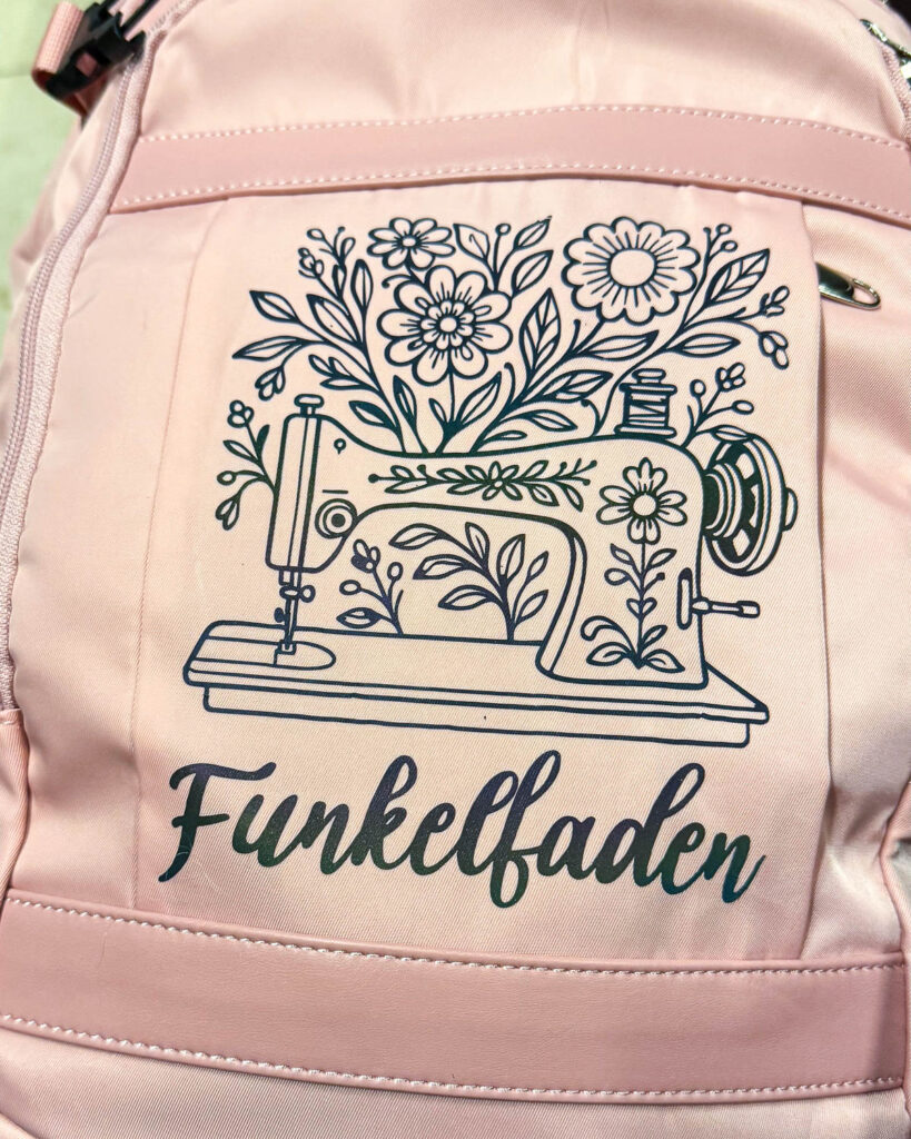 Polyester beplotten - Plotterdatei Nähmaschine-5