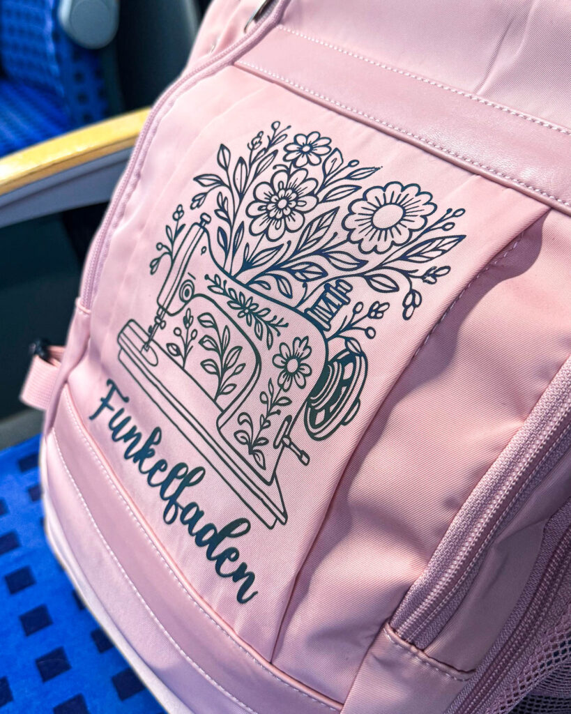 Polyester beplotten - Plotterdatei Nähmaschine-8