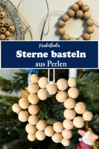 Anleitung Sterne basteln aus Perlen