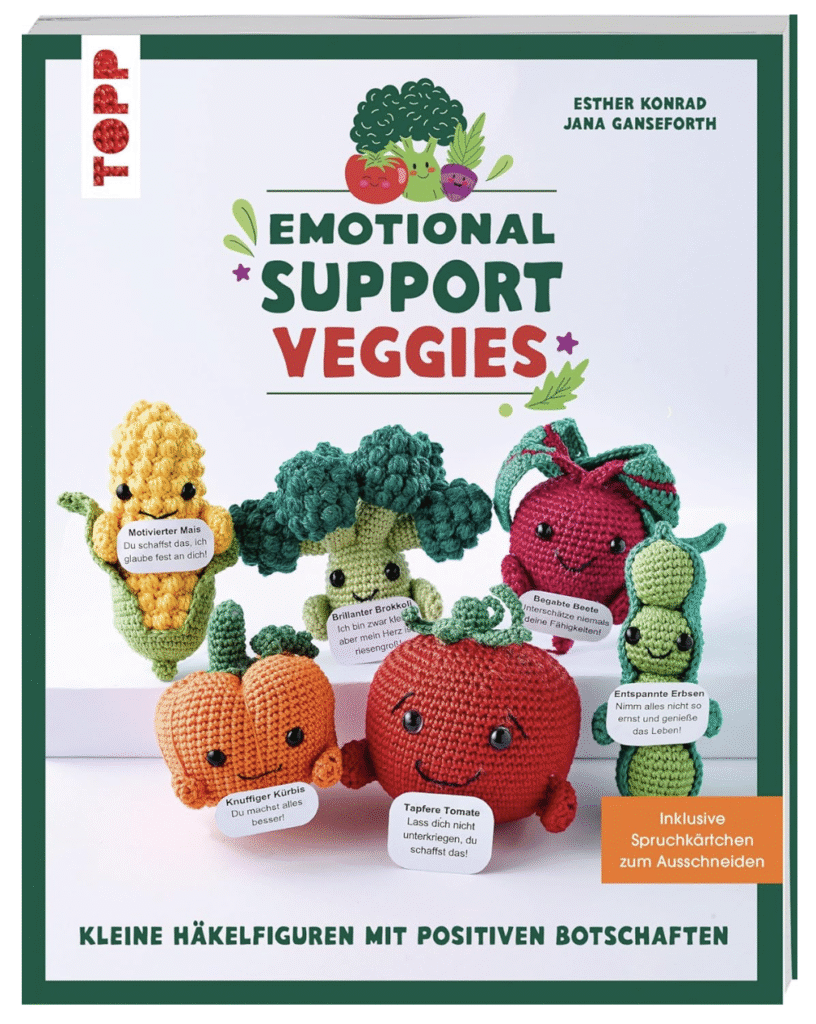 Emotionale Erbse - Gemüse häkeln 7 Gemüse häkeln Anleitungen