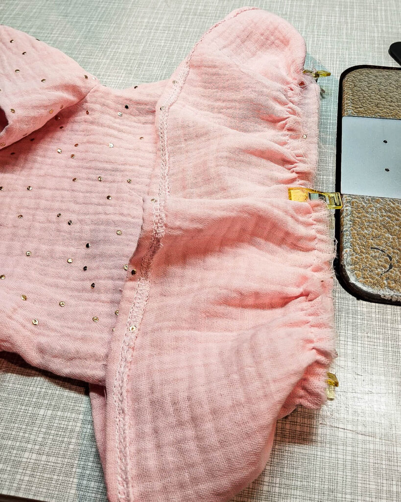 Funkelfaden Maus Engel nähen 17 Engel Kostüm nähen Funkelfaden-13