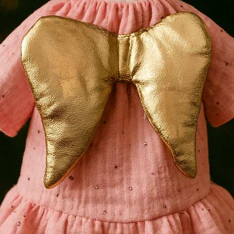 Funkelfaden Maus Engel nähen 20 Funkelfaden Engel Kleid nähen