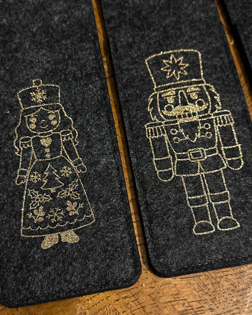 Plotterdateien Zuckerfee & Klara 4 Klara und der Nussknacke plotten auf Filz