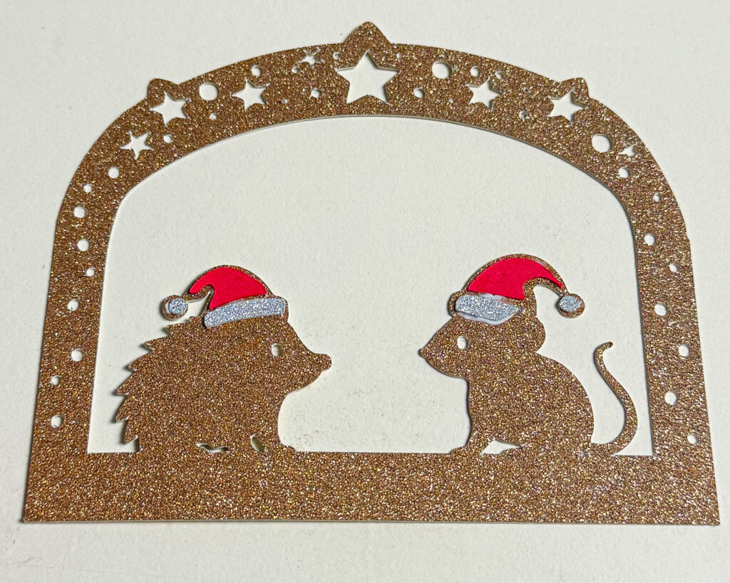 Anleitung Mini-Schwibbogen beleuchtet basteln