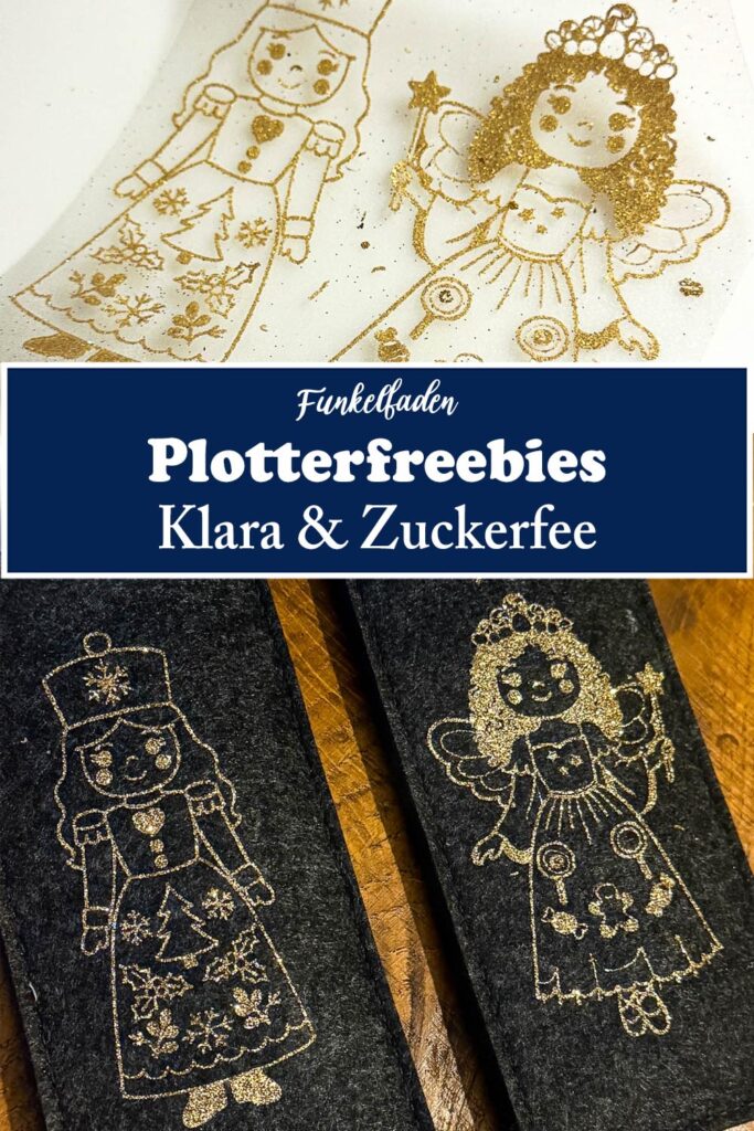 Plotterdateien Zuckerfee & Klara 3 Nussknacker Klara und Zuckerfee