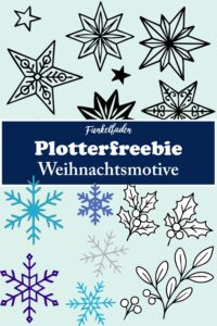 Plotterfreebie Sterne, Schneeflocken, Pflanzen 53 Plotterfreebie Weihnachtsmotive