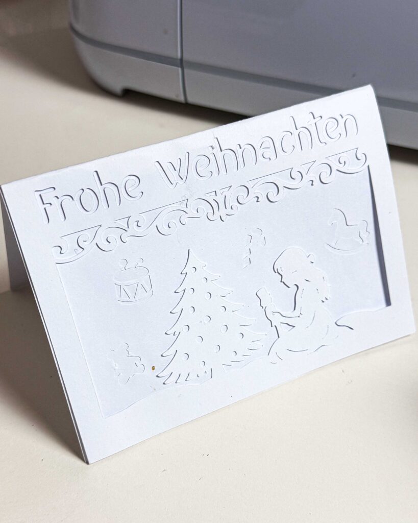 Weihnachtskarte Nussknacker Plotterfreebie 4 Weihnachtskarte Nussknackerff