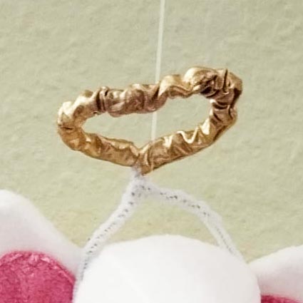 Funkelfaden Maus Engel nähen 24 Engel Kostüm nähen Funkelfaden