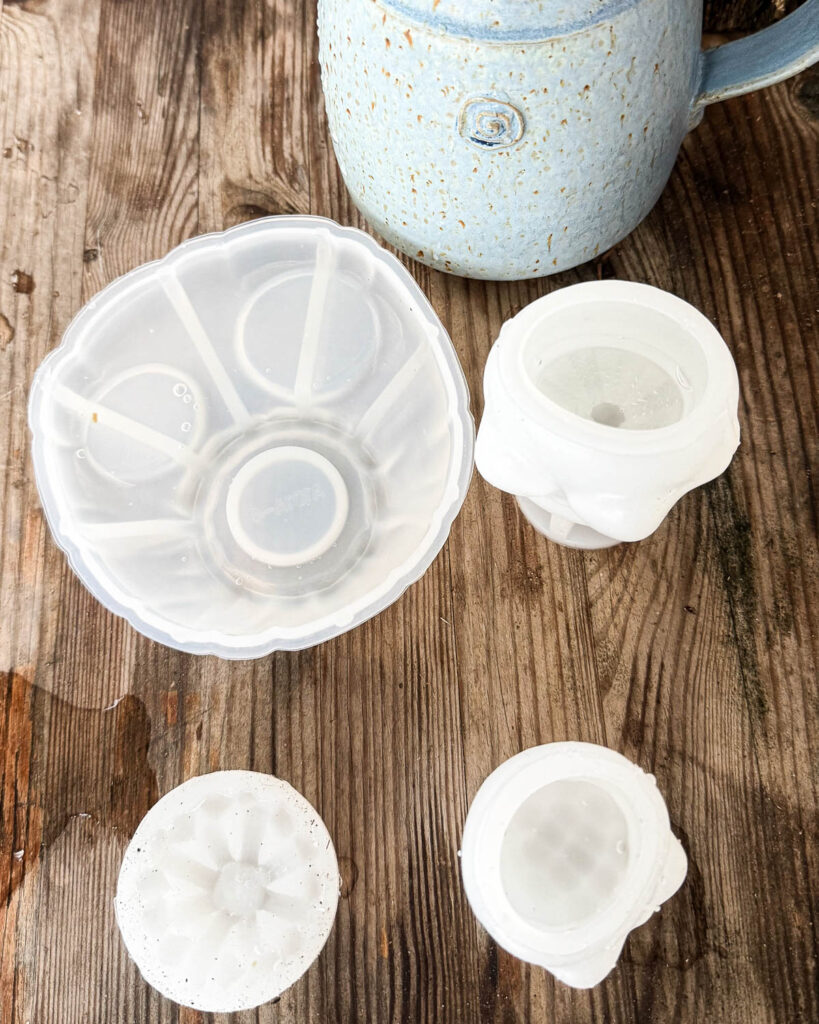 Winterdeko basteln aus Eis - Eisdeko