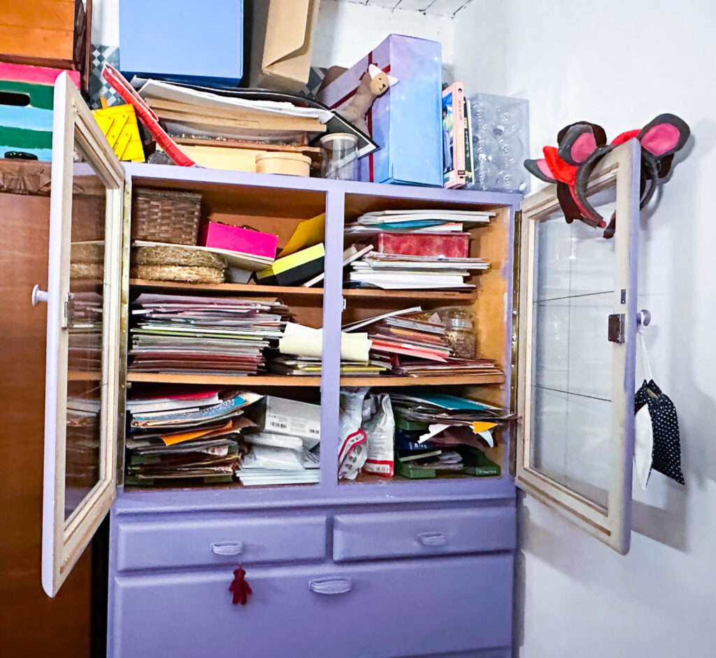 Ordnung im Bastelzimmer mit System - Papier sortieren ordentlich