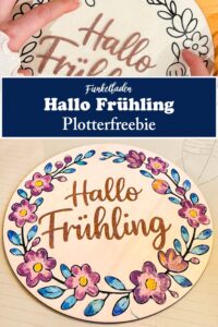 Hallo Frühling Plotterfreebie