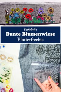 Bunte Blumenwiese Plotterfreebie